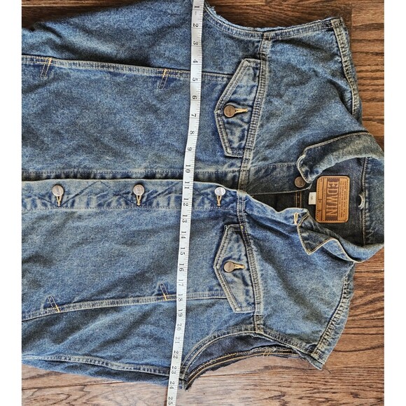 Rare Edwin made in Japan denim Jacket Vest Guns N Roses GNR World Tour 2002 Sz M - Picture 13 of 16